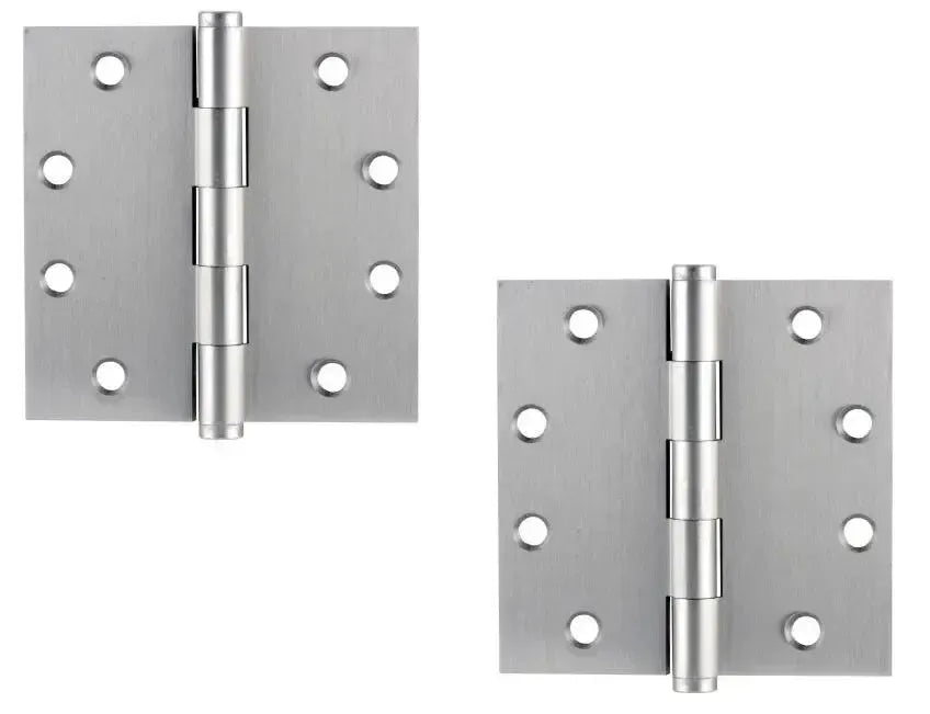EmtekEmtek Heavy Duty Solid Brass Plain Bearing Hinge 4" x 4" with Square Corners in 
