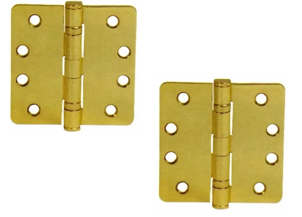 EmtekEmtek Heavy Duty Steel Ball Bearing Hinge, 4" x 4" with 1/4" Radius Corners in 