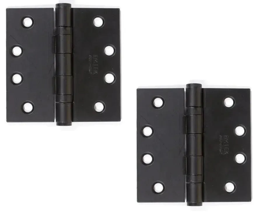 EmtekEmtek Heavy Duty Steel Ball Bearing Hinge, 4" x 4" with Square Corners in 