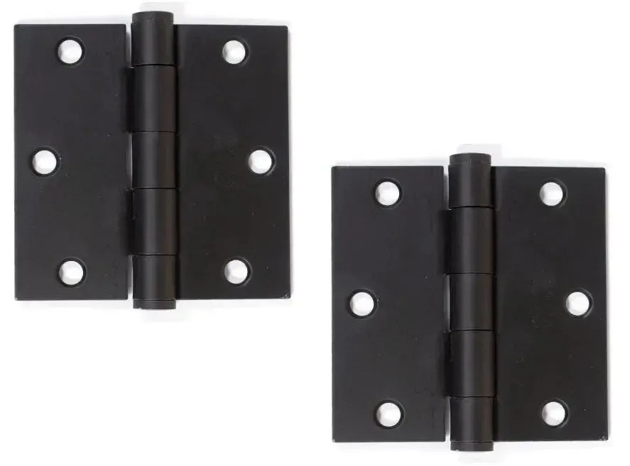 EmtekEmtek Heavy Duty Steel Plain Bearing Hinge, 3.5" x 3.5" with Square Corners in 