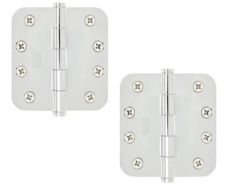 EmtekEmtek Heavy Duty Steel Plain Bearing Hinge, 4" x 4" with 5/8" Radius Corners in 