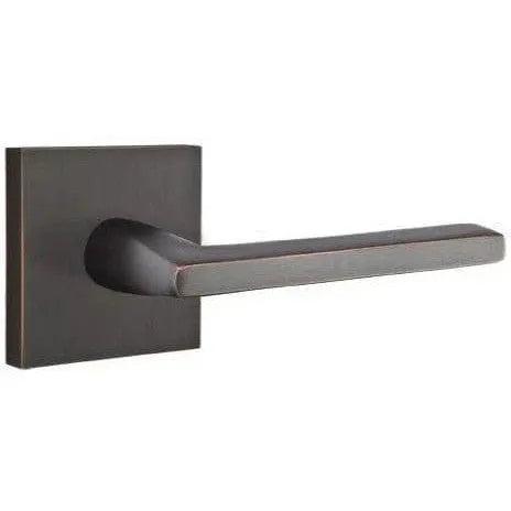 Emtek Helios Lever With Square Rosette Oil Rubbed Bronze