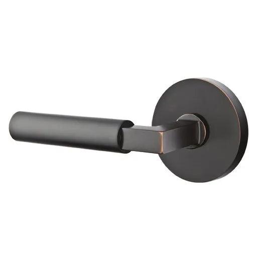 Emtek Hercules Lever With Disk Rosette Oil Rubbed Bronze