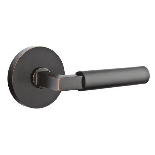 Emtek Hercules Lever With Disk Rosette Oil Rubbed Bronze