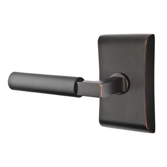 Emtek Hercules Lever With Neos Rosette Oil Rubbed Bronze