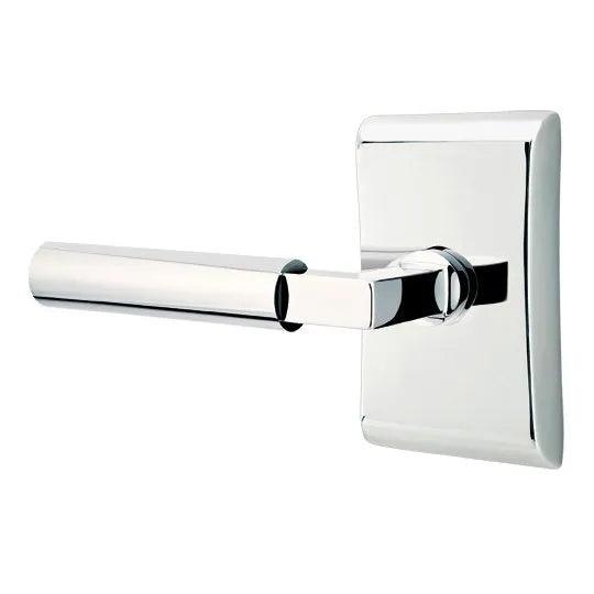 Emtek Hercules Lever With Neos Rosette Polished Chrome