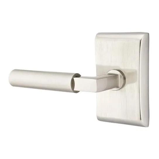Emtek Hercules Lever With Neos Rosette Satin Nickel