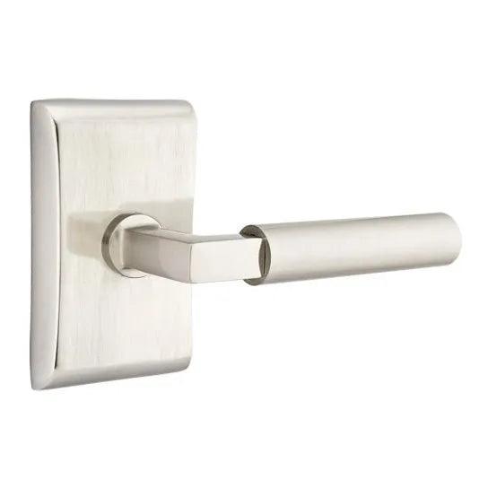 Emtek Hercules Lever With Neos Rosette Satin Nickel