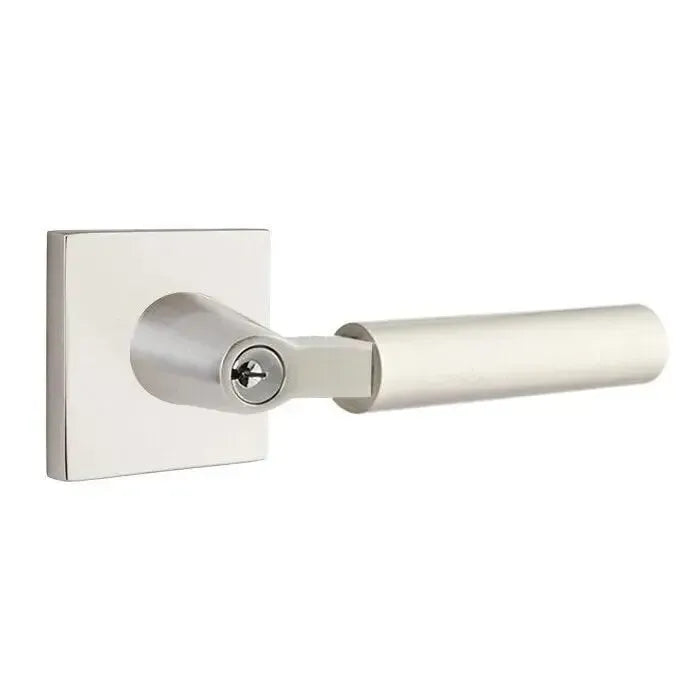 EmtekEmtek Hercules Lever With Square Rosette in 