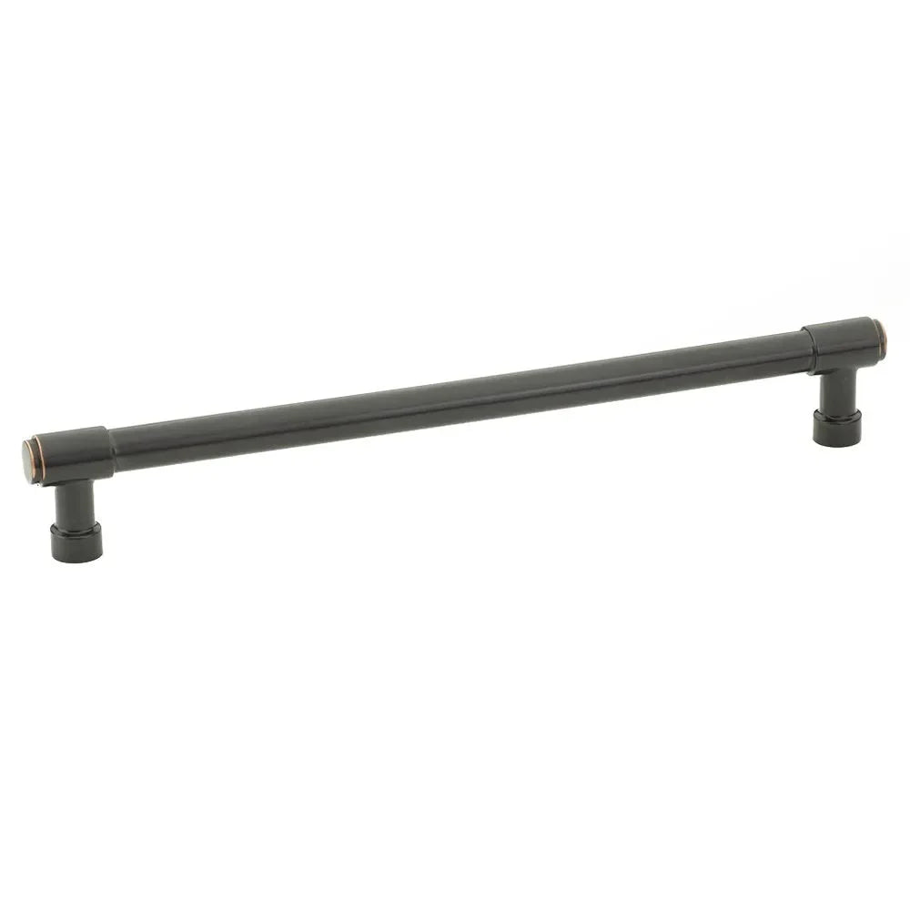 The Emtek Jasper Cabinet Pull, 8" Center to Center in Oil Rubbed Bronze finish