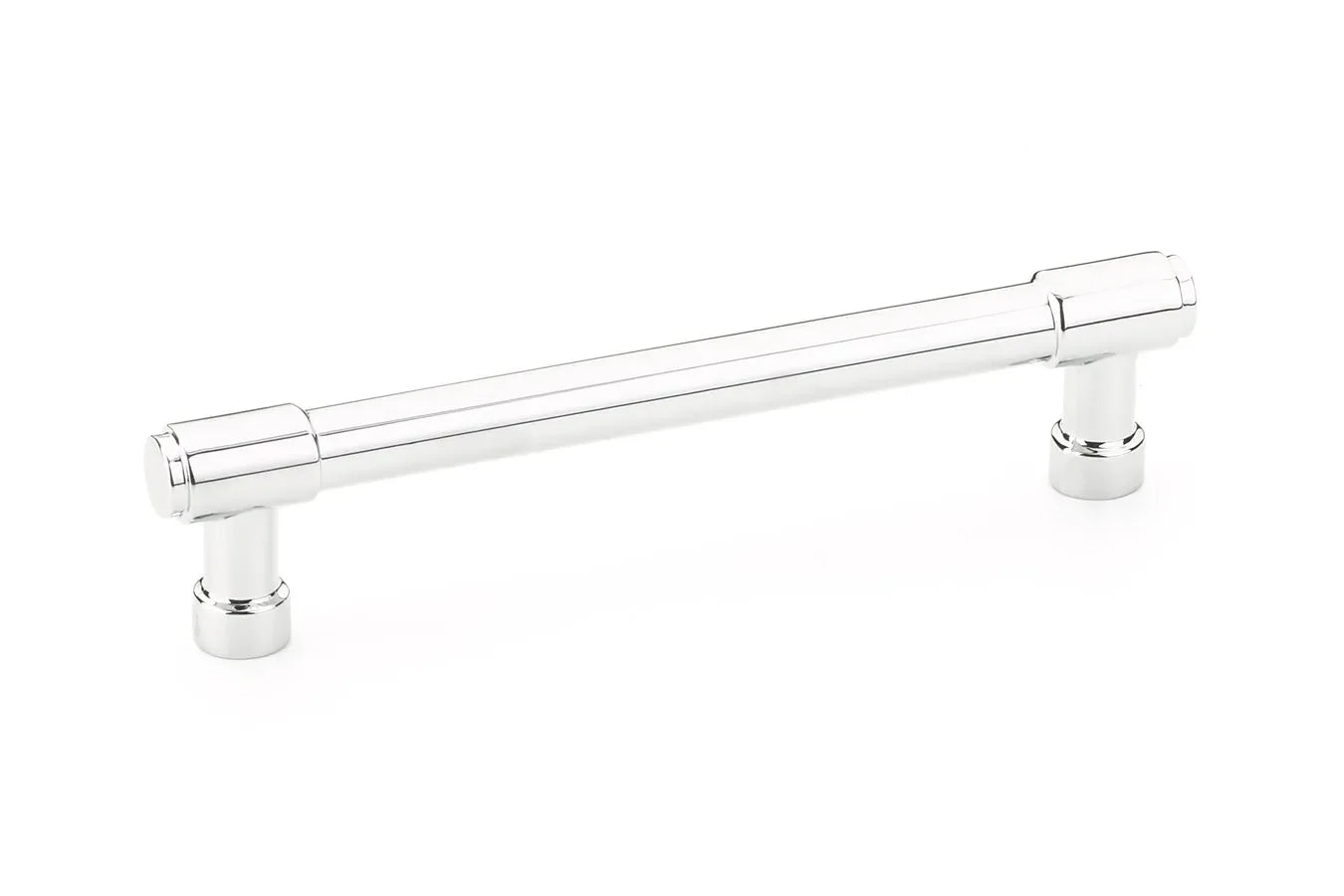 The Emtek Jasper Cabinet Pull, 5" Center to Center in Polished Chrome finish