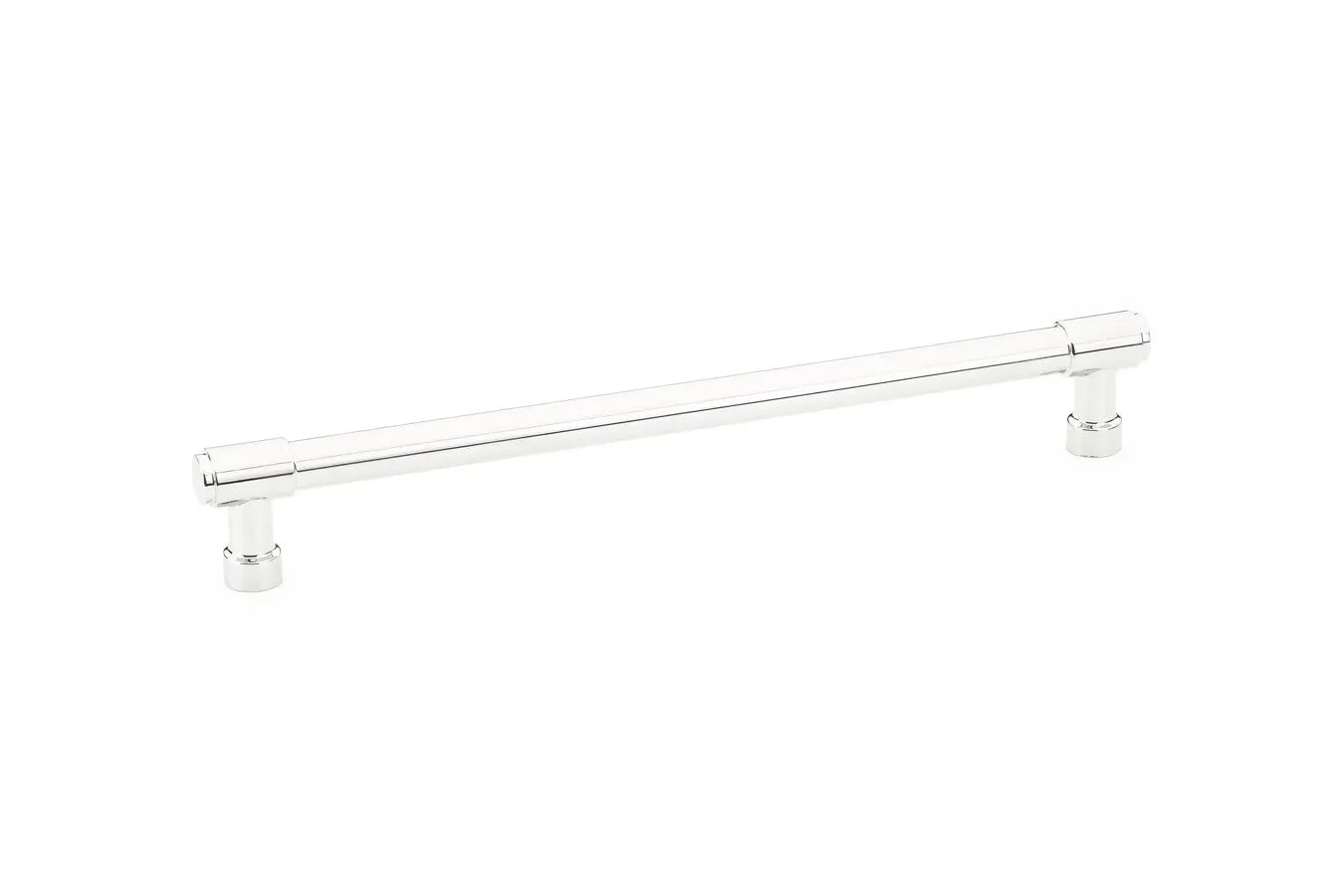 The Emtek Jasper Cabinet Pull, 8" Center to Center in Polished Chrome finish