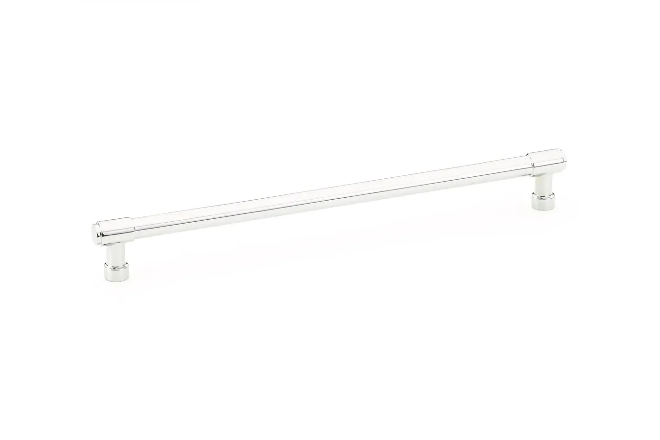 The Emtek Jasper Cabinet Pull, 10" Center to Center in Polished Chrome finish