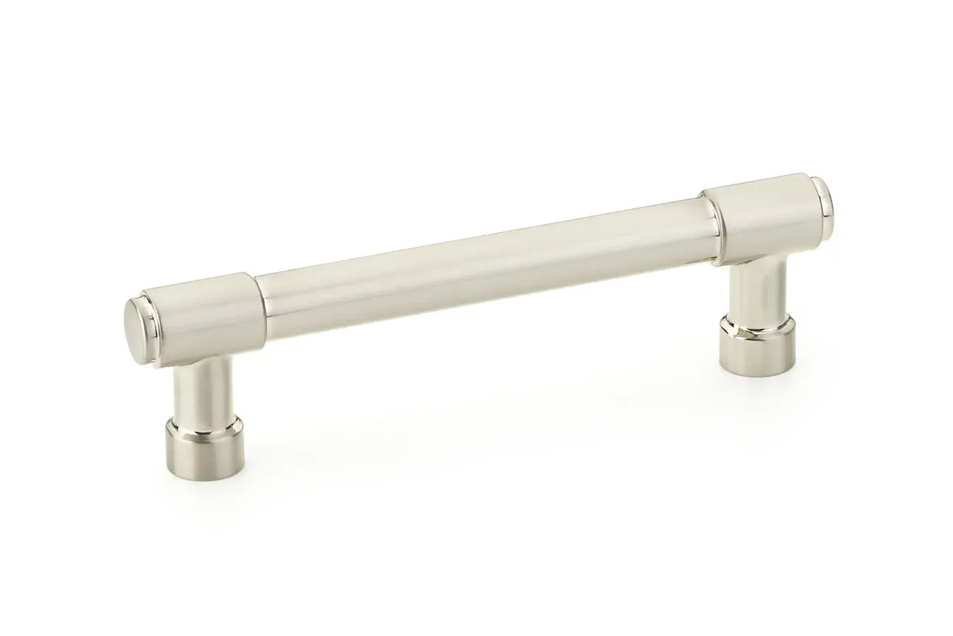 The Emtek Jasper Cabinet Pull, 4" Center to Center in Satin Nickel finish