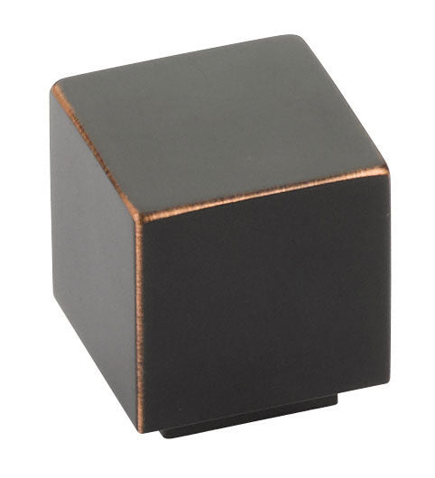 The Emtek Allerton Knob 1-1/8" in Oil Rubbed Bronze finish