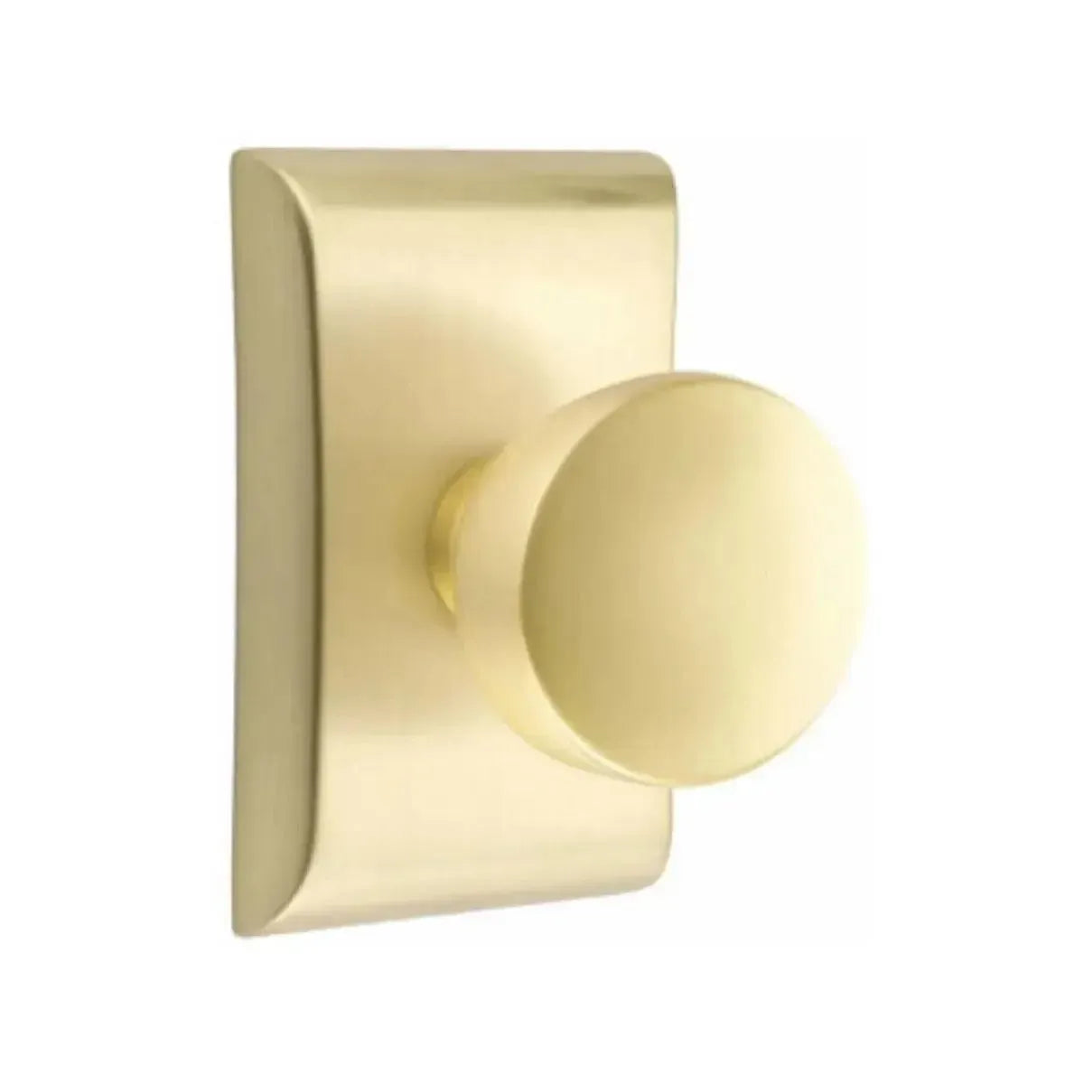 EmtekEmtek Laurent Round Knob with Neos Rosette in 