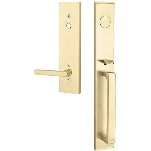 EmtekEmtek Lausanne Entrance Handleset With Freestone Lever in 