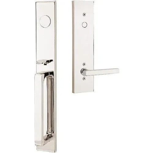 EmtekEmtek Lausanne Entrance Handleset With Freestone Lever in 