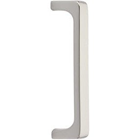 The Emtek 8" Baden Door Pull in Lifetime Polished Nickel finish