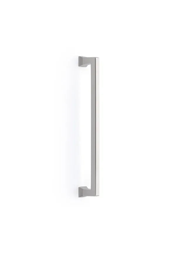 The Emtek Alexander Appliance Pull, 12" Center to Center in Lifetime Polished Nickel finish