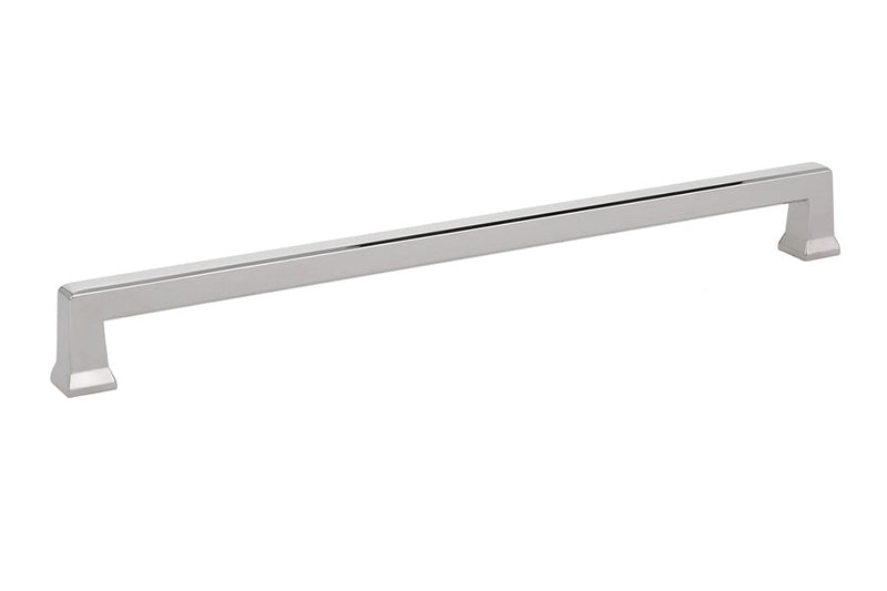 Emtek Alexander Cabinet Pull, 10" Center to Center in Lifetime Polished Nickel finish