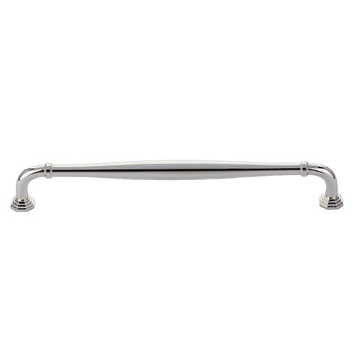 The Emtek Blythe Appliance Pull, 12" Center to Center in Lifetime Polished Nickel finish