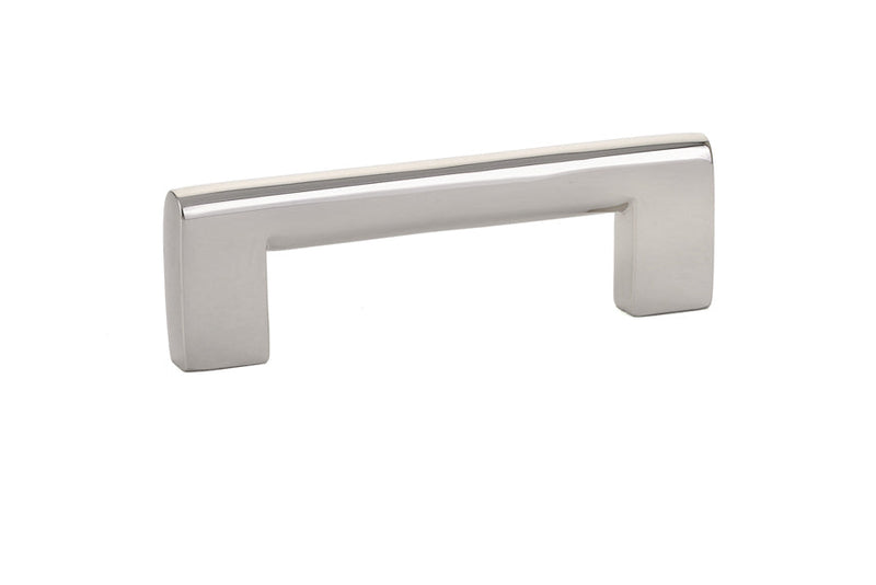 The Emtek Trail Cabinet Pull in Lifetime Polished Nickel finish