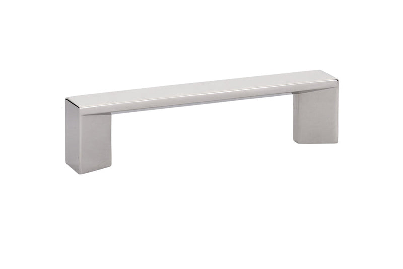 Emtek Trinity Cabinet Pull, 3 1/2" Center to Center in Lifetime Polished Nickel finish