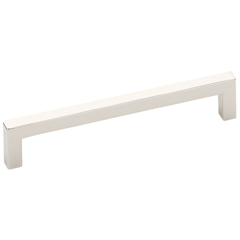 The Emtek Warwick Cabinet Pull in Lifetime Polished Nickel finish