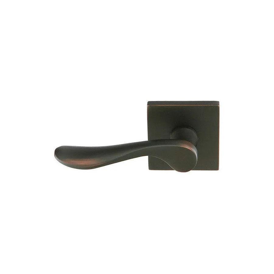 Emtek Luzern Lever With Square Rosette Oil Rubbed Bronze