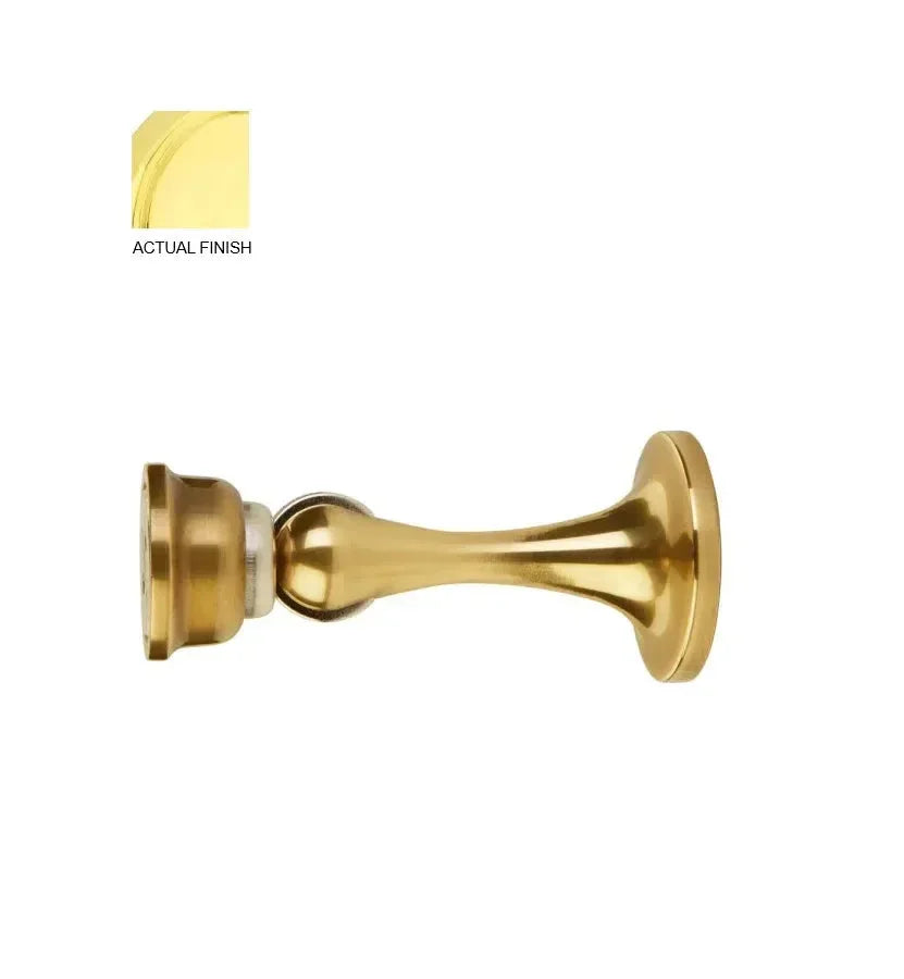 Emtek Magnetic Door Stop & Holder Polished Brass