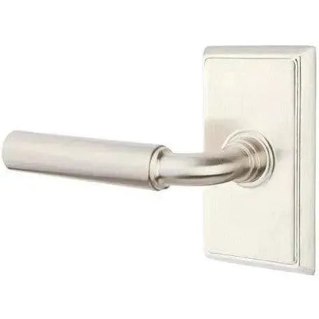 EmtekEmtek Manning Lever With Rectangular Rosette in 