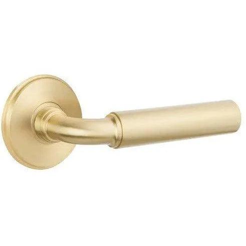 Emtek Manning Lever With Watford Rosette Satin Brass