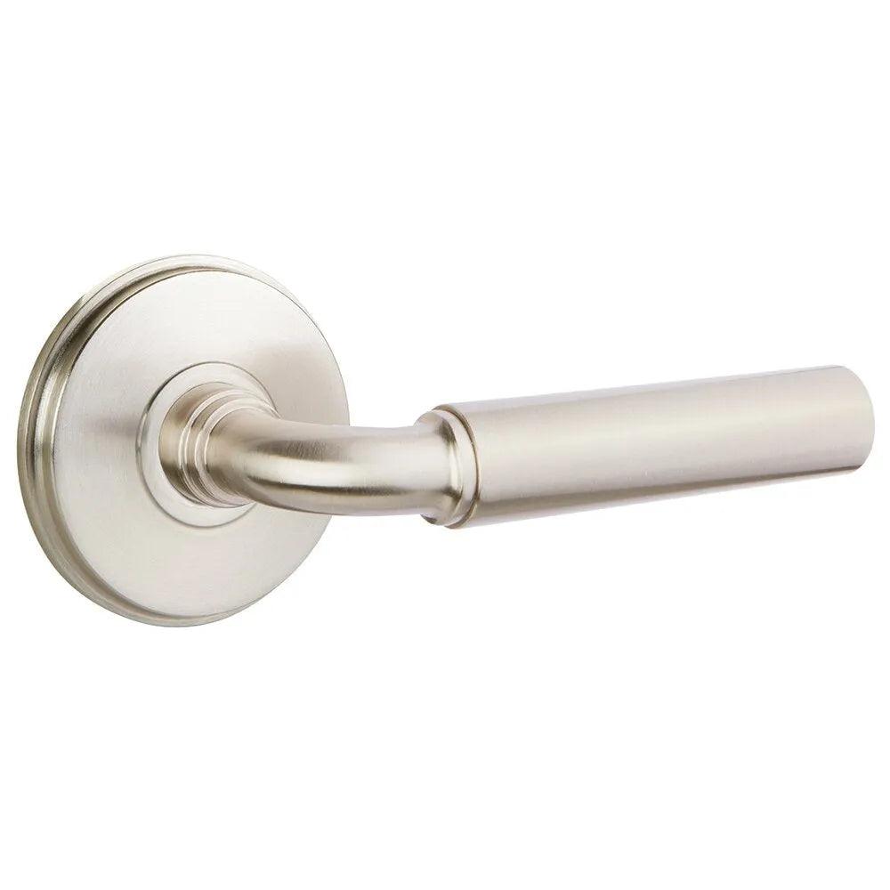 Emtek Manning Lever With Watford Rosette Satin Nickel