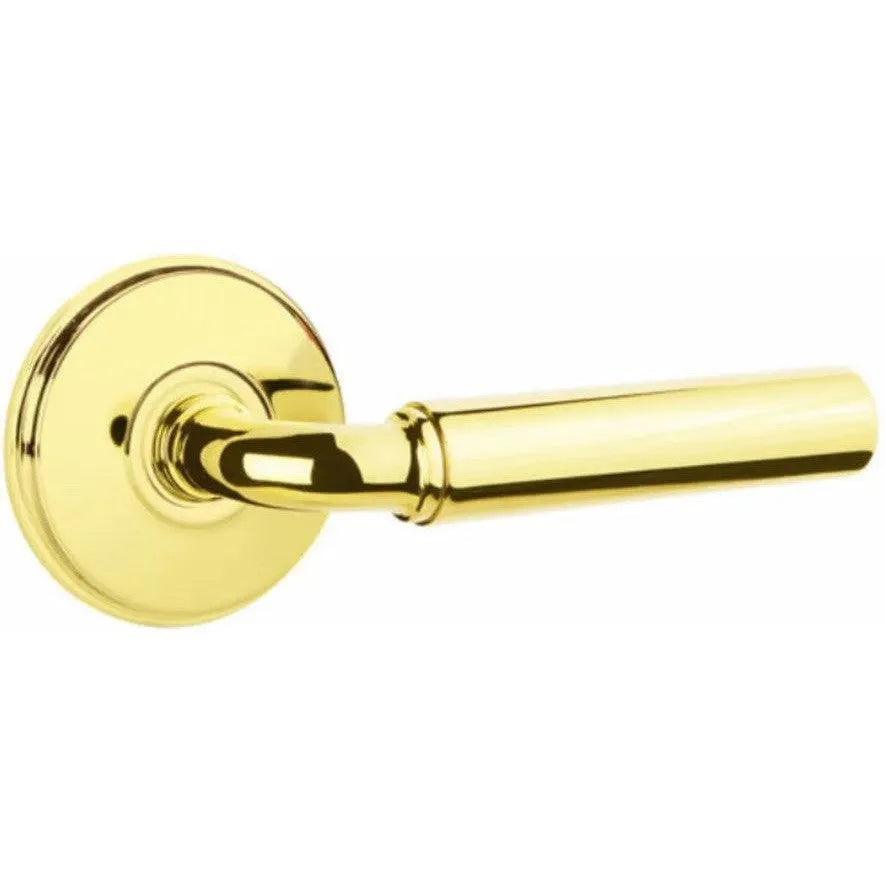 Emtek Manning Lever With Watford Rosette Unlacquered Brass
