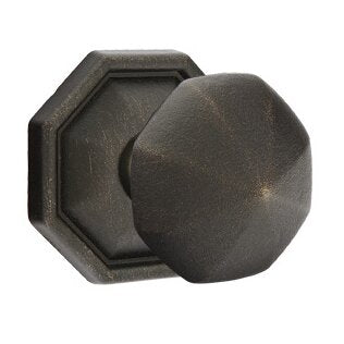 Emtek Bronze Octagon Knob with