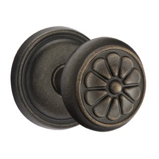 Emtek Bronze Petal Knob with