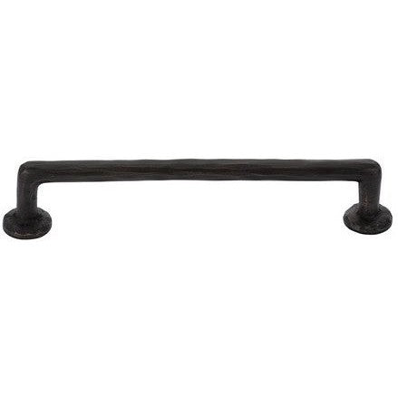 Emtek Concealed Surface Mount Rod Bronze Door Pull, 12" Center to Center in Medium Bronze Patina finish