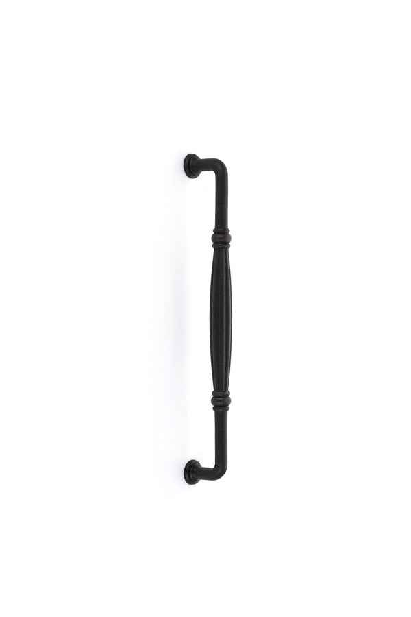 The Emtek Fluted Bronze Appliance Pull, 12" Center to Center in Medium Bronze Patina finish