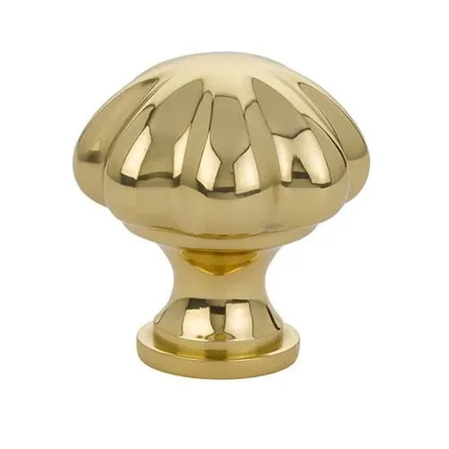 Emtek Melon Cabinet Knob Polished Brass