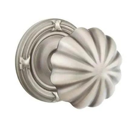 EmtekEmtek Melon Knob with Ribbon & Reed Rosette in 