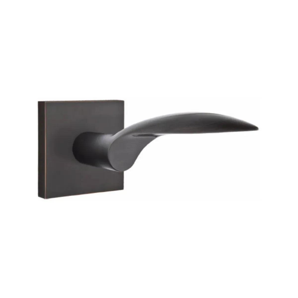 Emtek Mercury Lever With Square Rosette Oil Rubbed Bronze