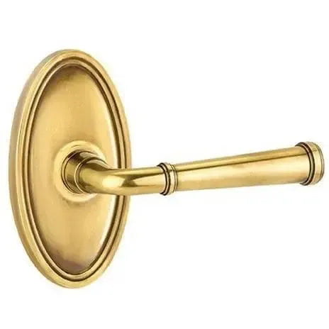 EmtekEmtek Merrimack Lever With Oval Rosette in 