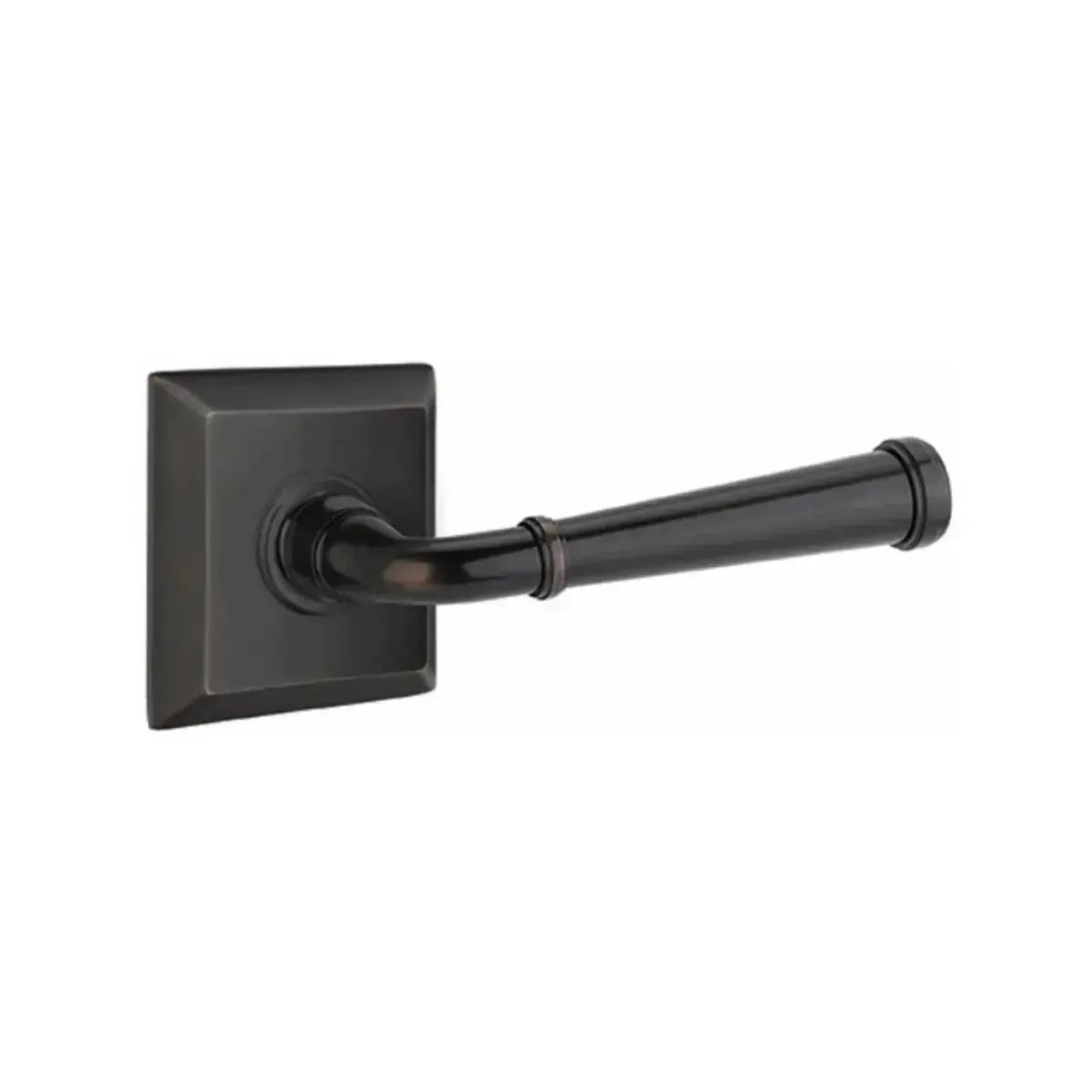 EmtekEmtek Merrimack Lever with Quincy Rosette in 