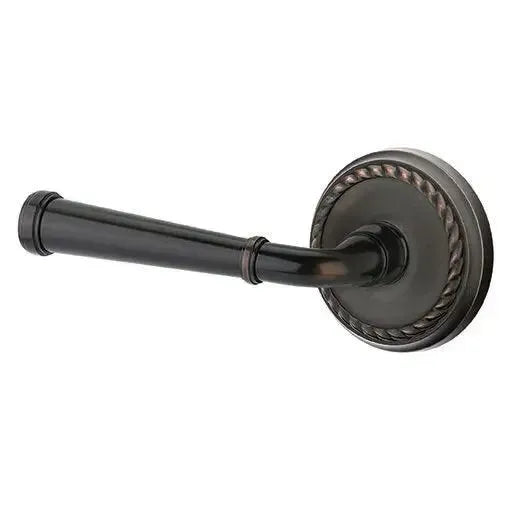 EmtekEmtek Merrimack Lever With Rope Rosette in 