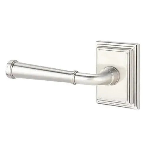 EmtekEmtek Merrimack Lever With Wilshire Rosette in 
