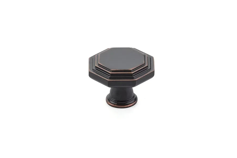 The Emtek Midvale Cabinet Knob, 1 3/4" in Oil Rubbed Bronze finish