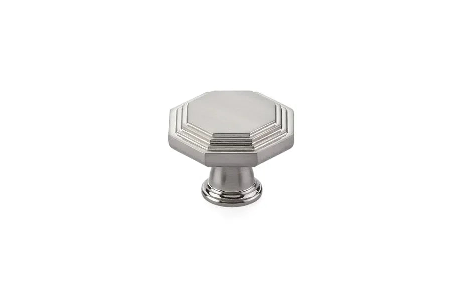 The Emtek Midvale Cabinet Knob, 1 3/4" in Satin Nickel finish