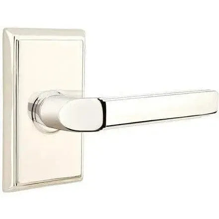 EmtekEmtek Milano Lever With Rectangular Rosette in 