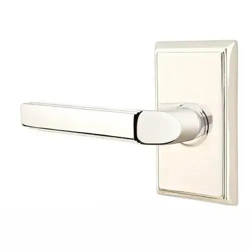 EmtekEmtek Milano Lever With Rectangular Rosette in 